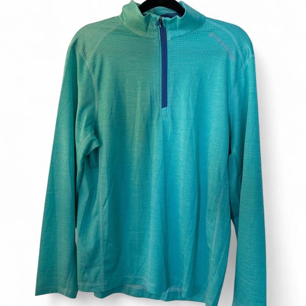 Vineyard-vines Men's Blue and Green Sweatshirt